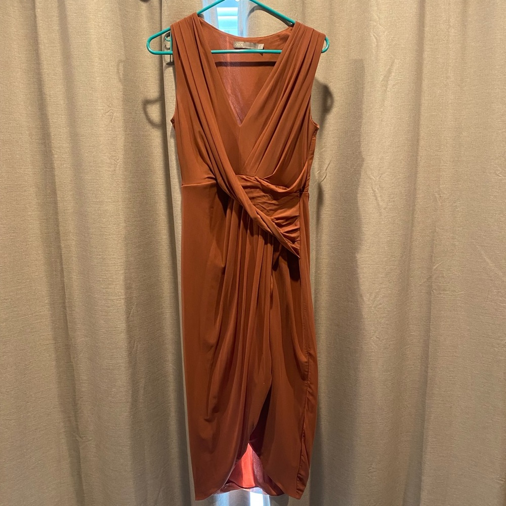 ASOS brown dress sz 6